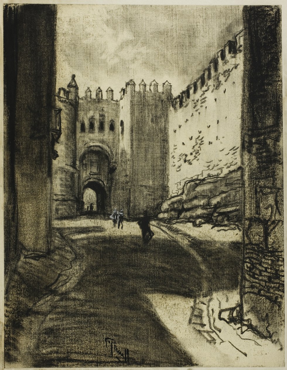 Gateway, Segovia alkotó: Joseph Pennell