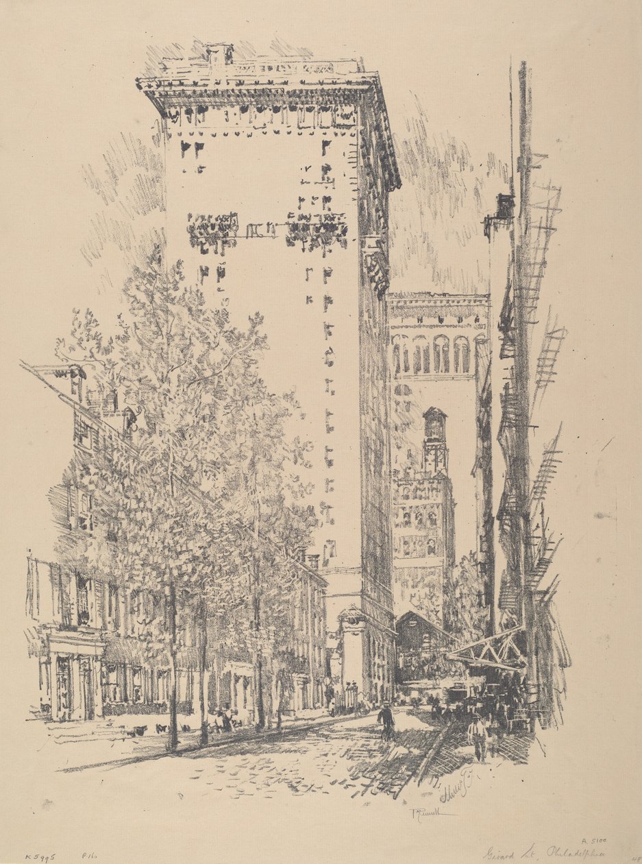 Girard Street alkotó: Joseph Pennell