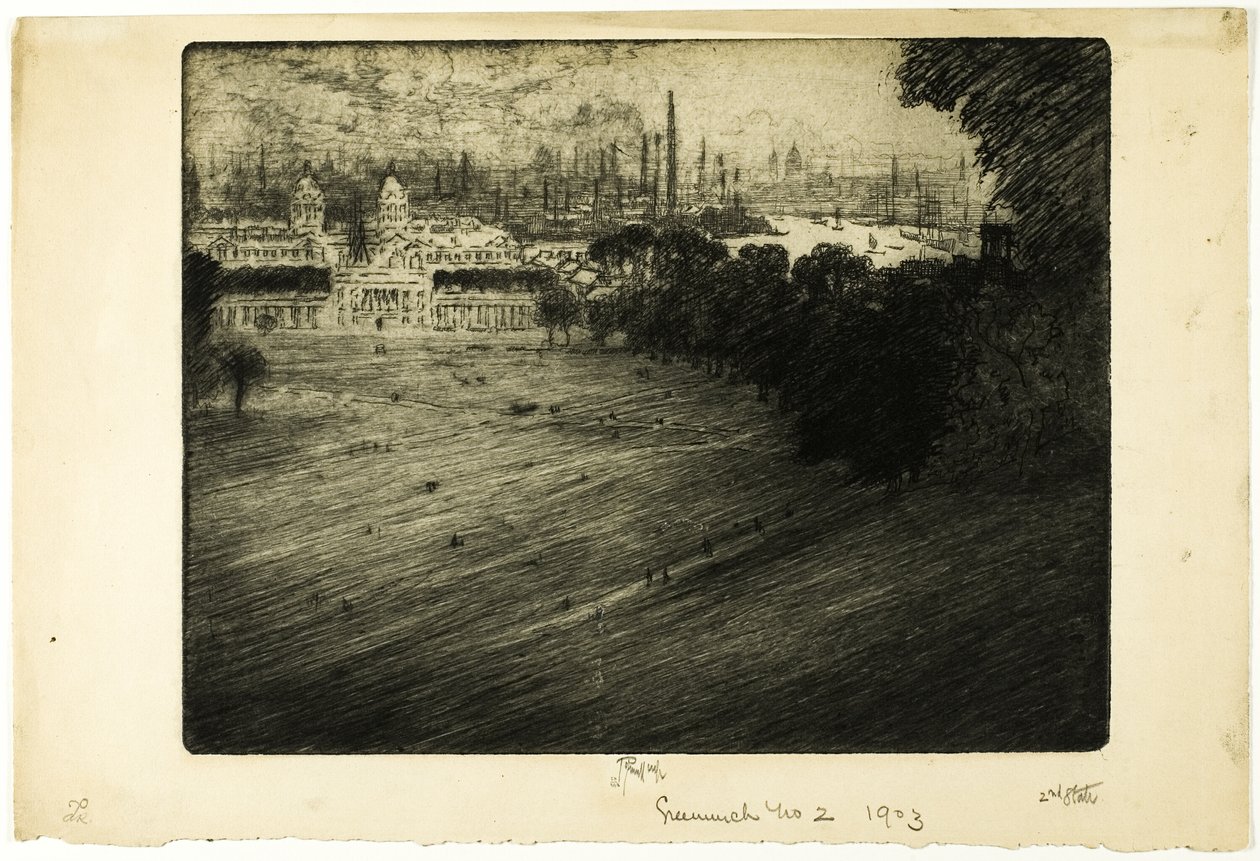 Greenwich Park, 2. szám alkotó: Joseph Pennell