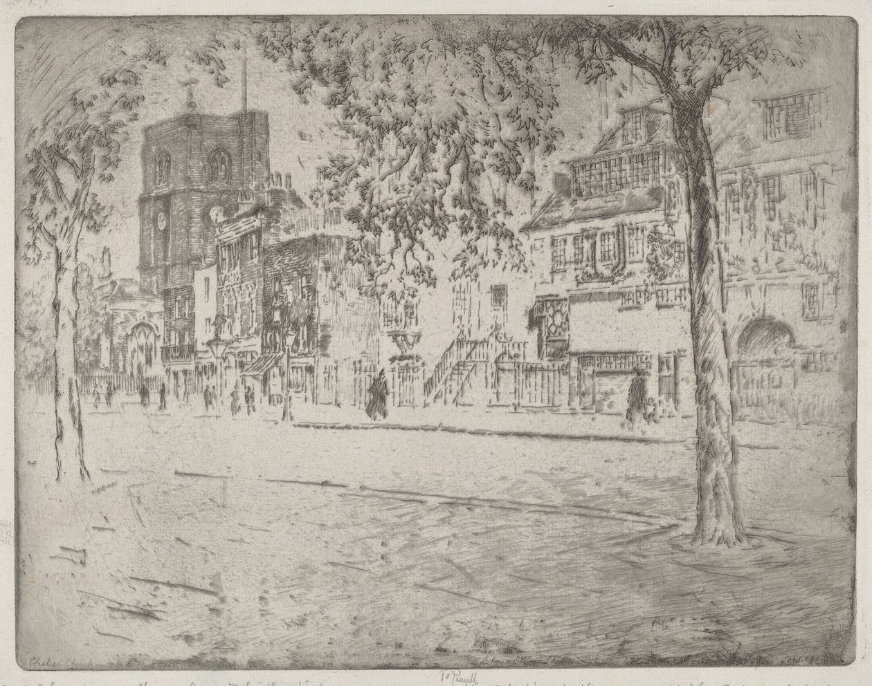 Ház, ahol Whistler meghalt alkotó: Joseph Pennell