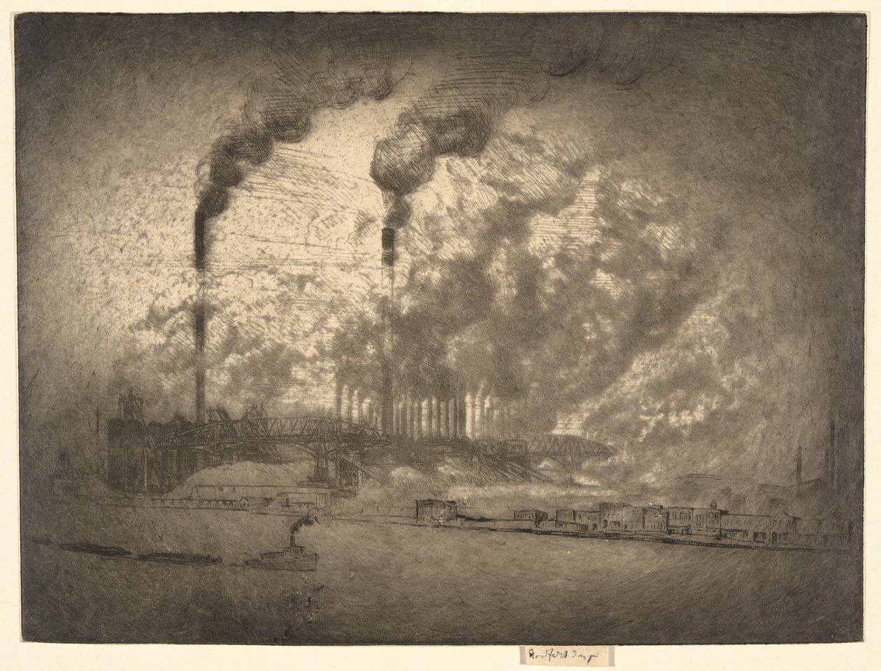 Illinois Steel Company alkotó: Joseph Pennell