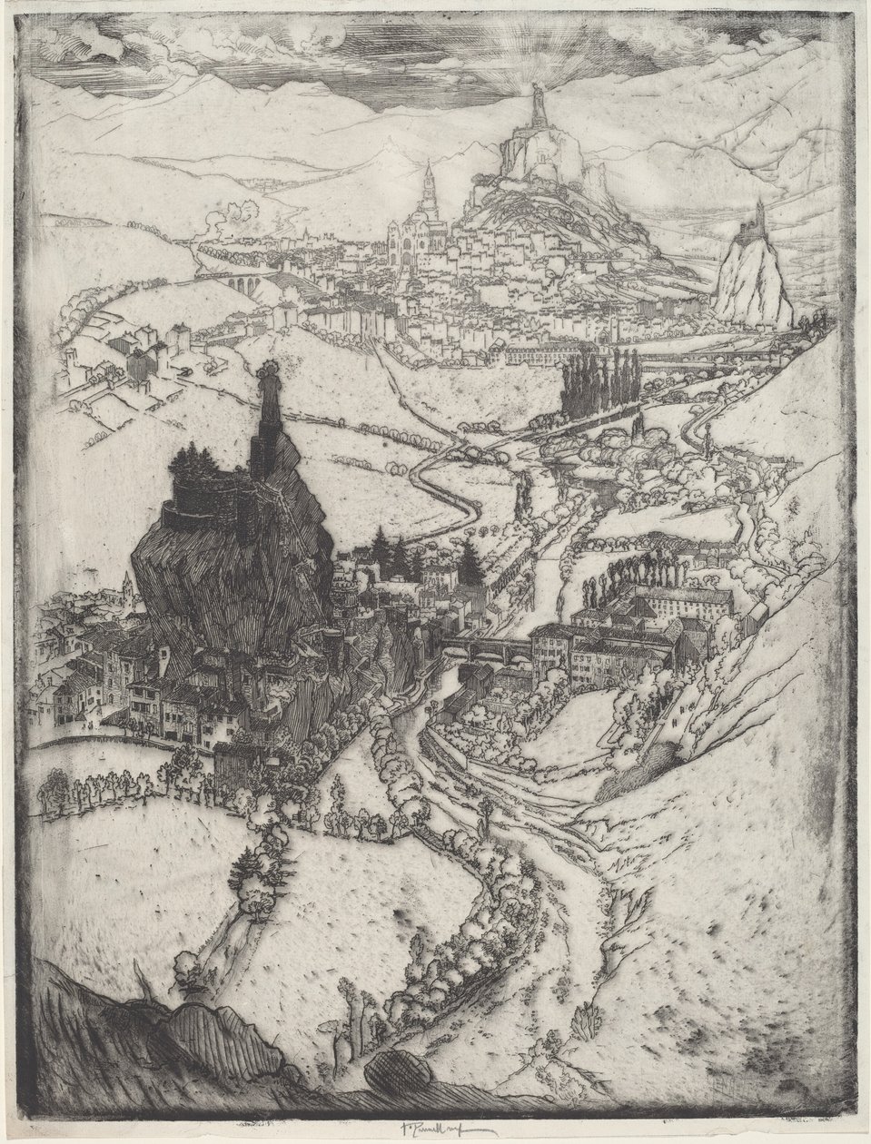 Le Puy alkotó: Joseph Pennell