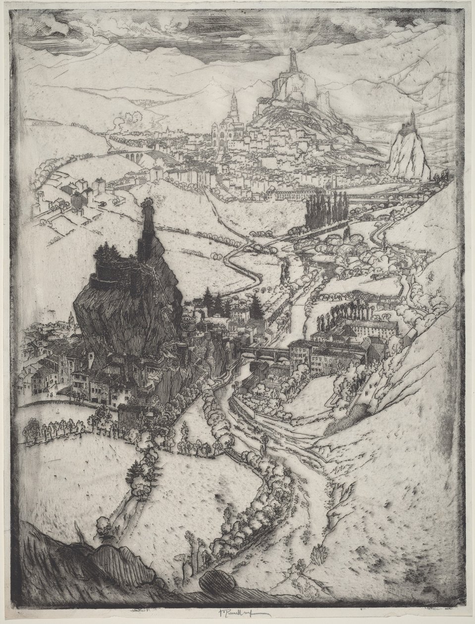 Le Puy alkotó: Joseph Pennell