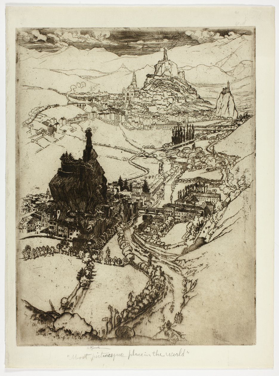 Le Puy, harmadik tábla alkotó: Joseph Pennell