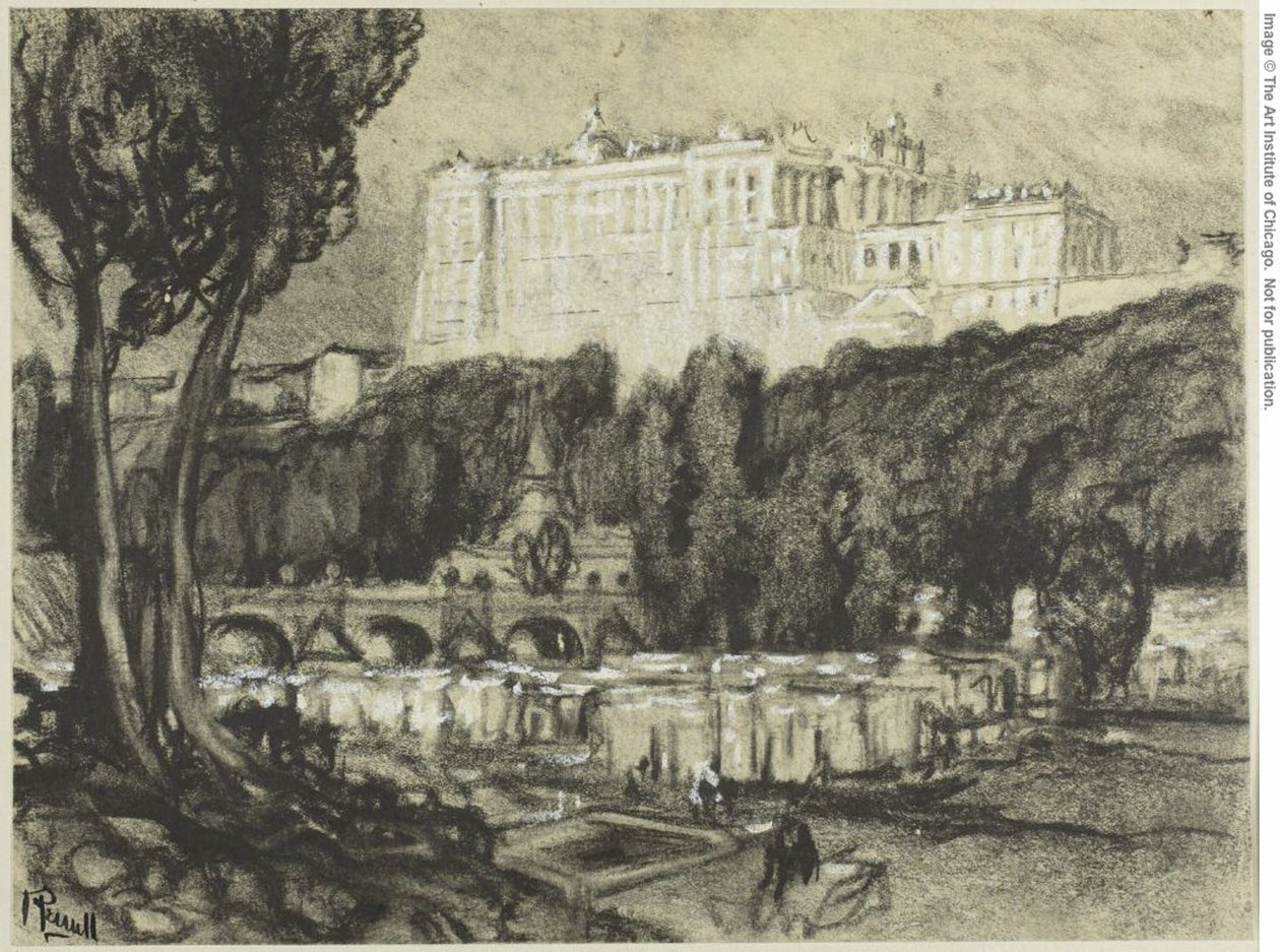 Madrid: A palota alkotó: Joseph Pennell
