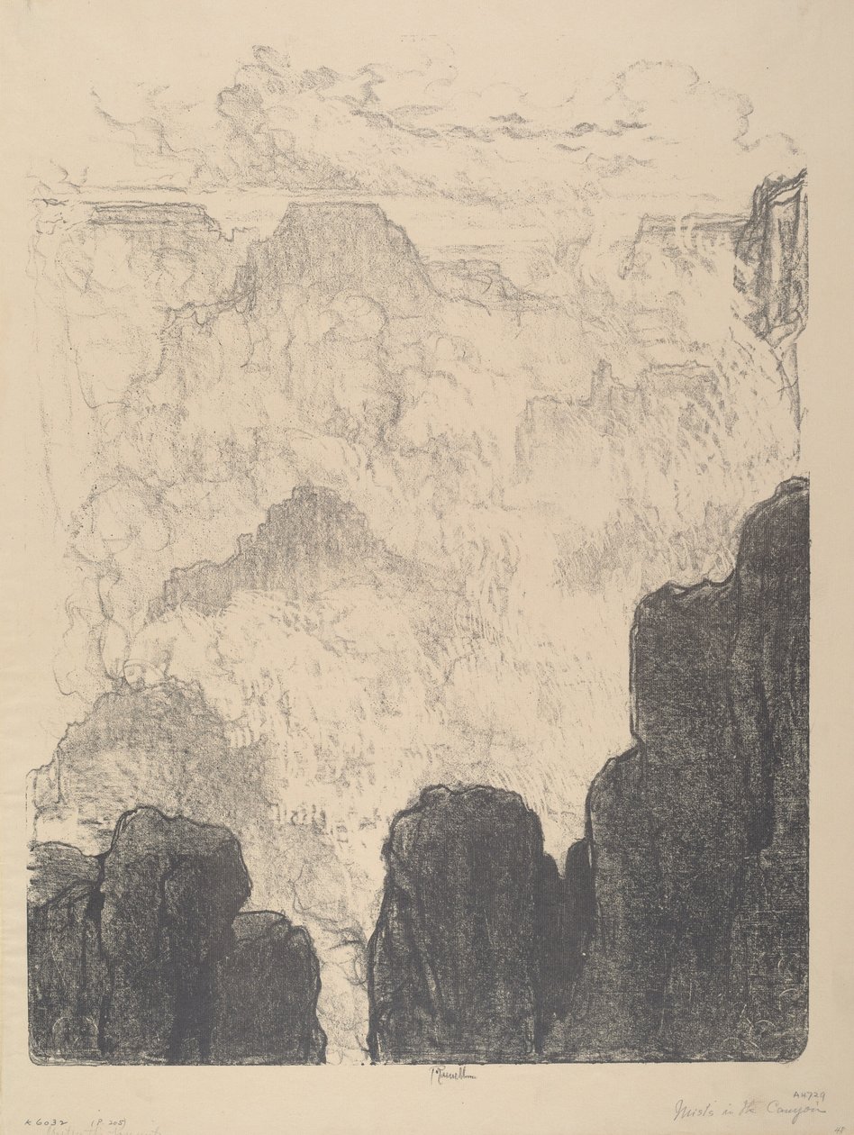 Köd a kanyonban, II. sz alkotó: Joseph Pennell