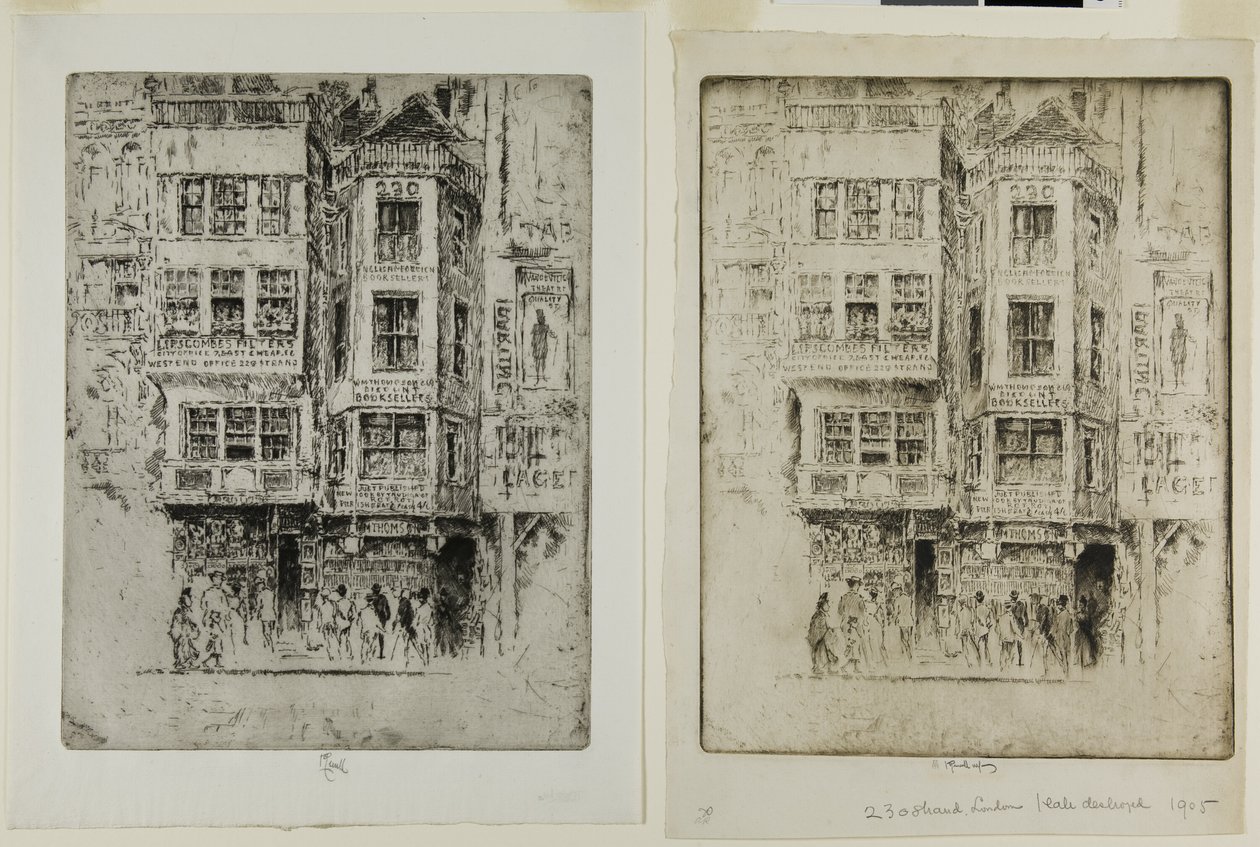 No. 230 Strand alkotó: Joseph Pennell