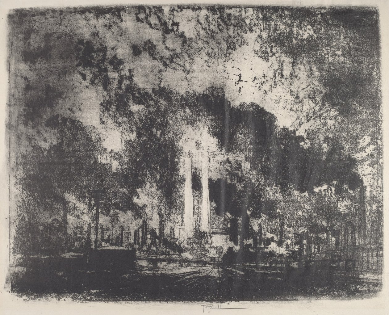 Olajfinomítás, Whiting, Indiana alkotó: Joseph Pennell