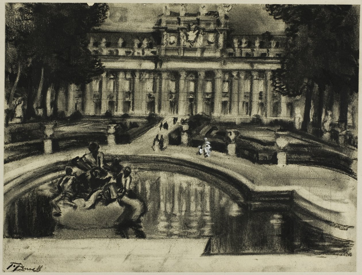La Granja palota alkotó: Joseph Pennell