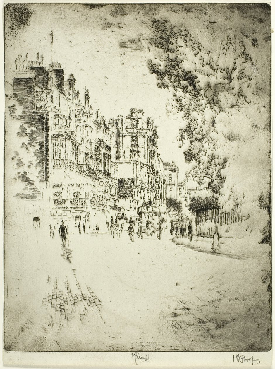 Park Lane alkotó: Joseph Pennell