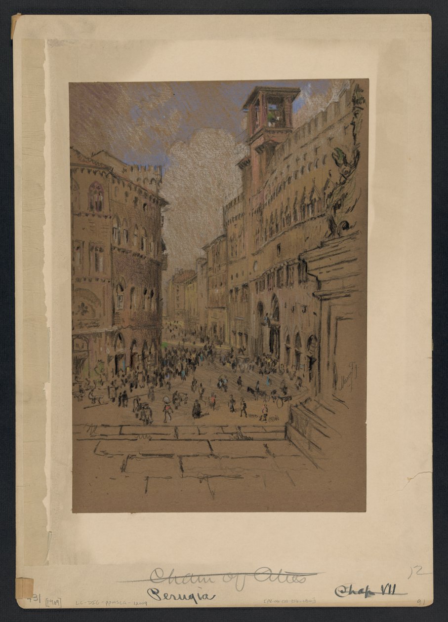 Perugia alkotó: Joseph Pennell