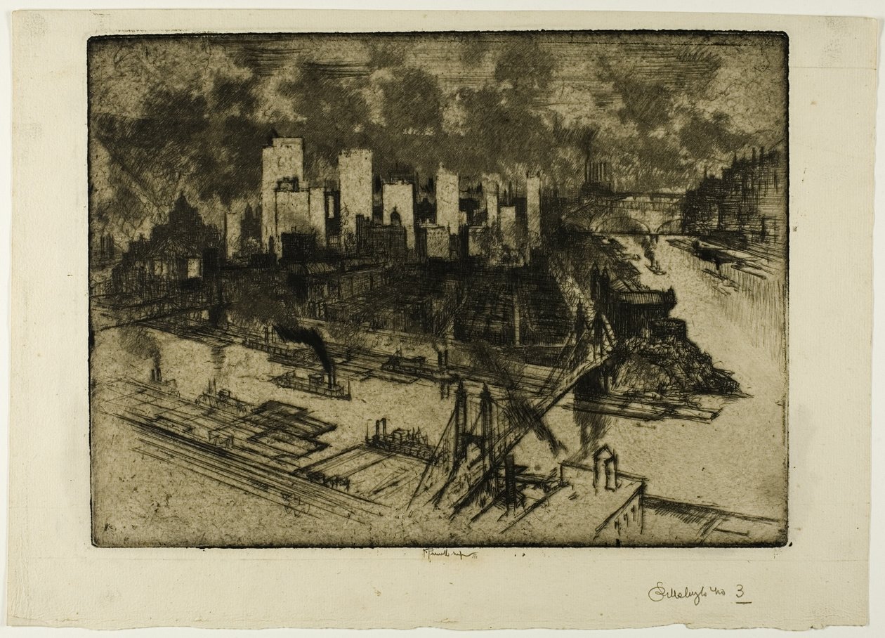 Pittsburgh, No.3 alkotó: Joseph Pennell