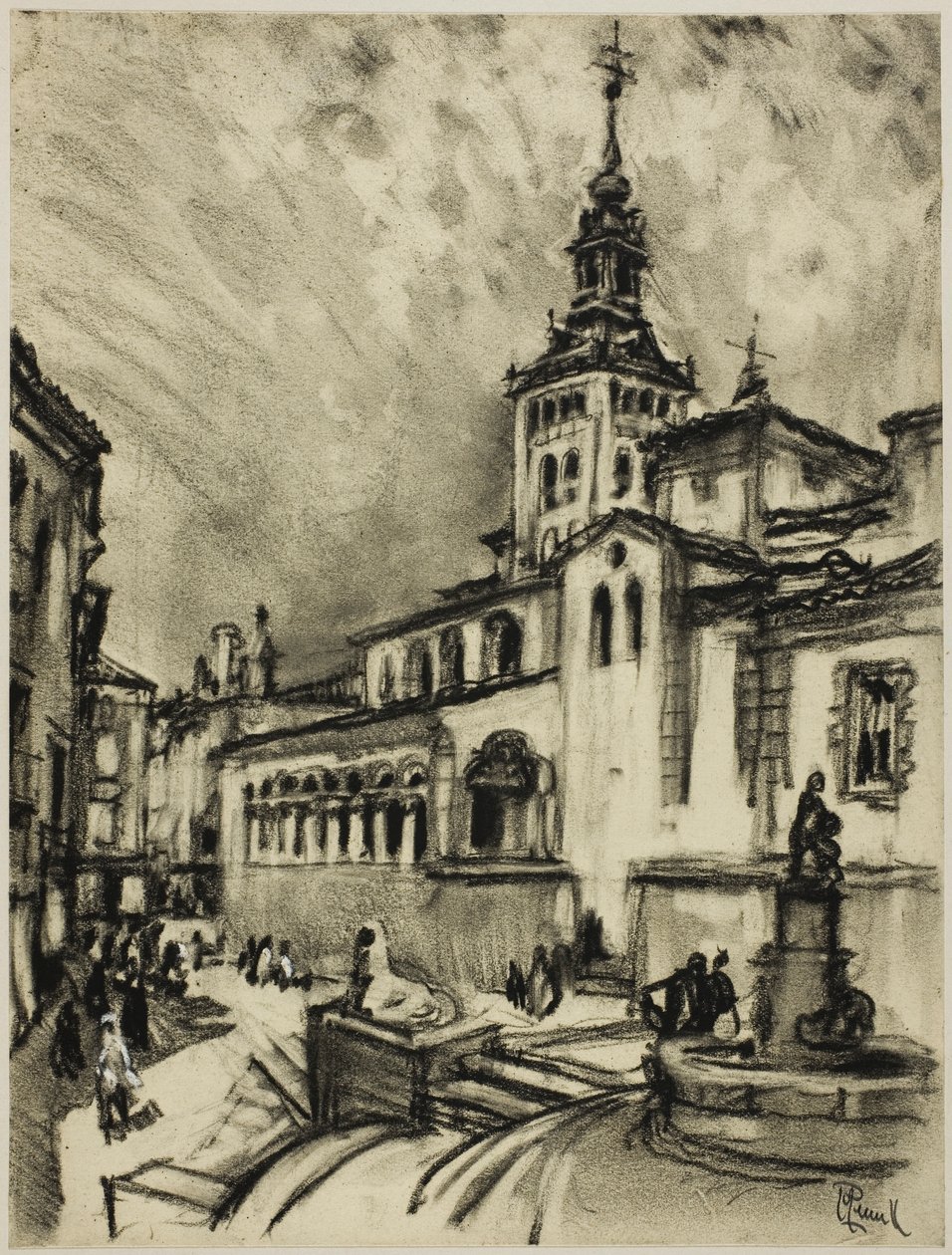 San Martin, Segovia alkotó: Joseph Pennell