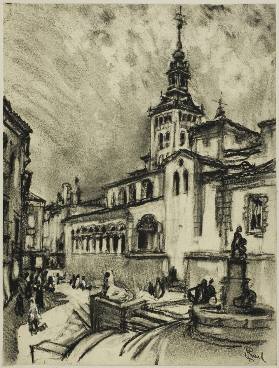 San Martin, Segovia alkotó: Joseph Pennell