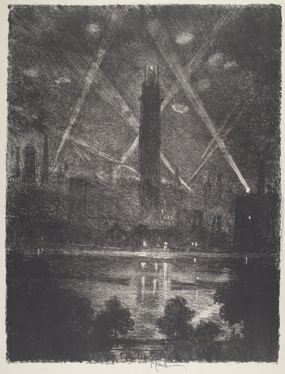Lövés alkotó: Joseph Pennell