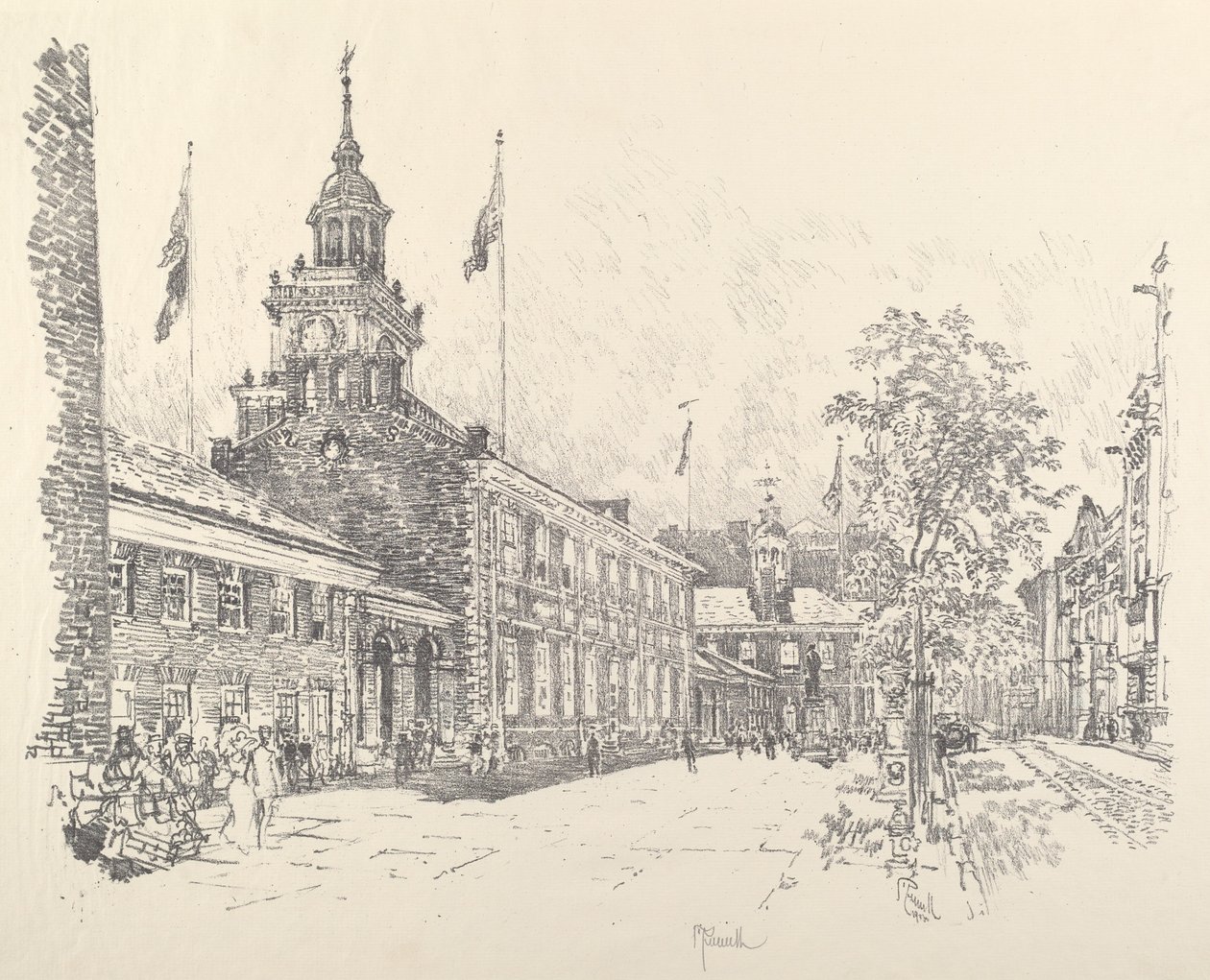 Állami épületek alkotó: Joseph Pennell