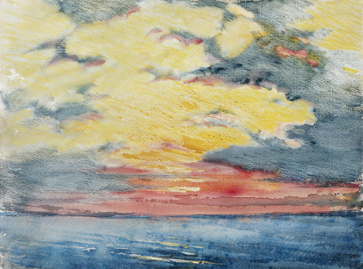 Naplemente, Acapulco alkotó: Joseph Pennell