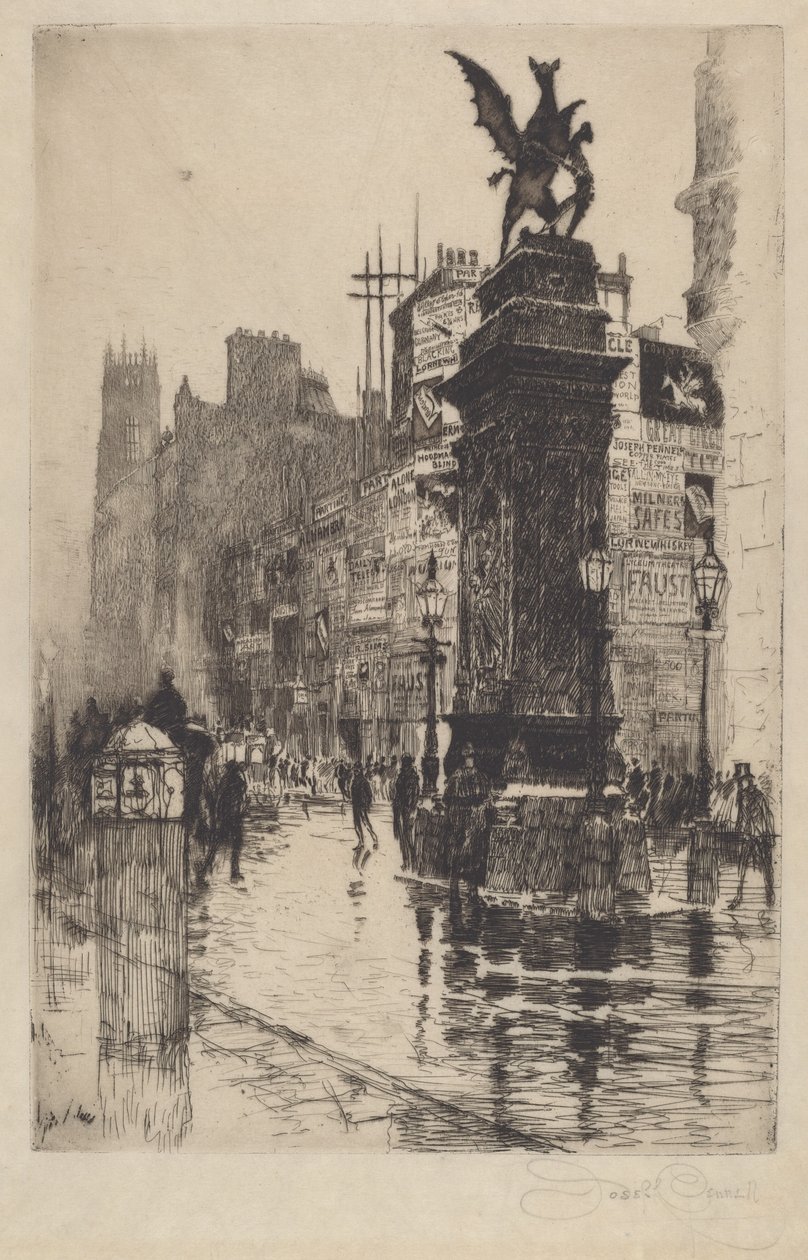 Temple Bar alkotó: Joseph Pennell
