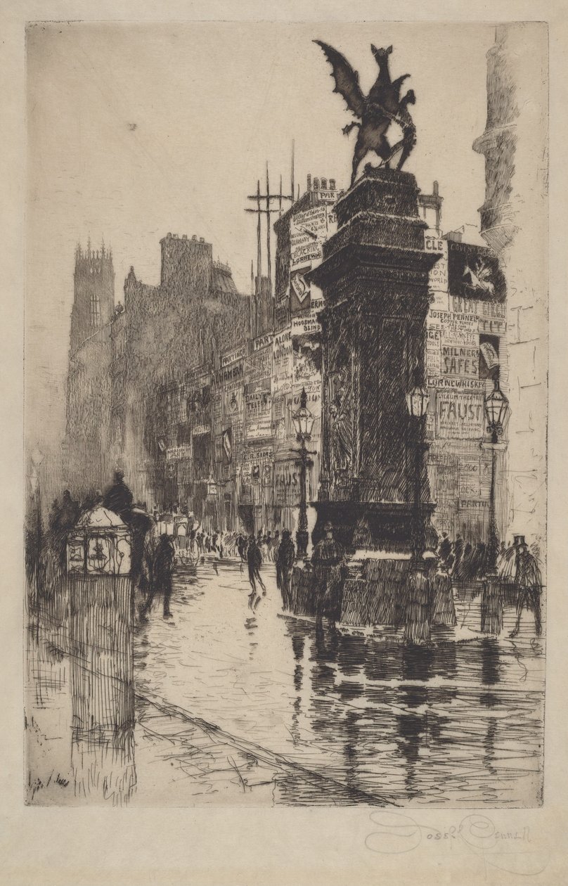 Temple Bar alkotó: Joseph Pennell