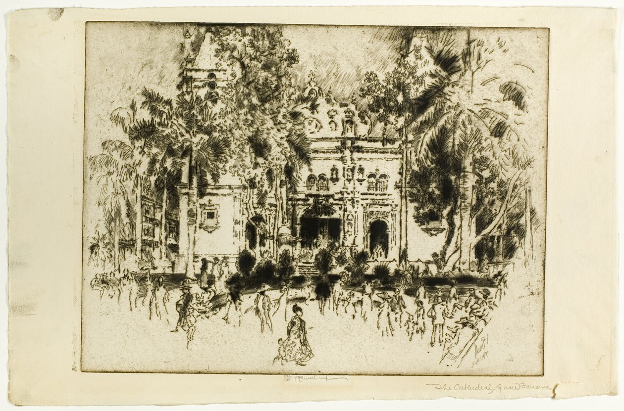 Katedrális, Panama alkotó: Joseph Pennell