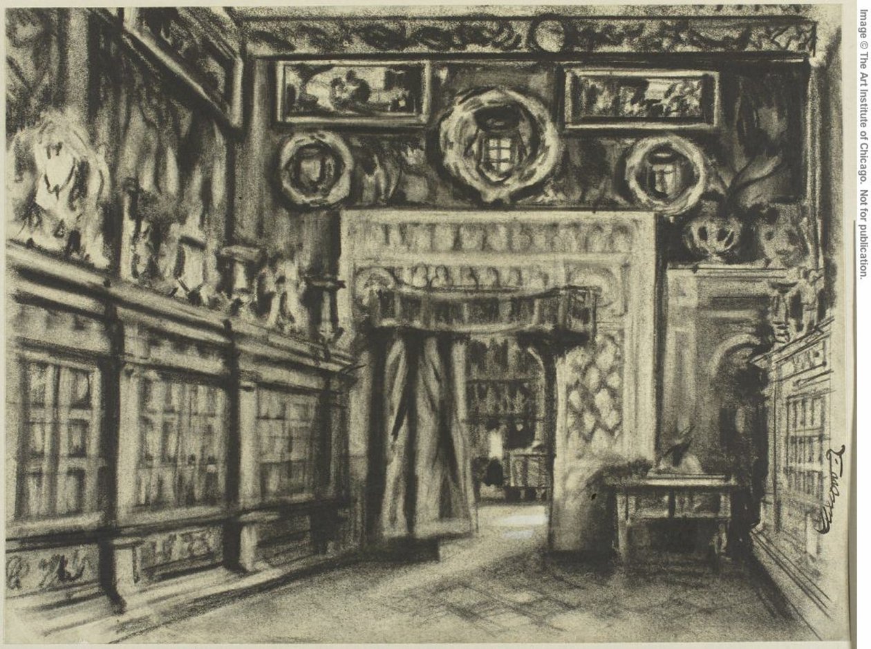 A Káptalan Háza, Toledo katedrálisa alkotó: Joseph Pennell
