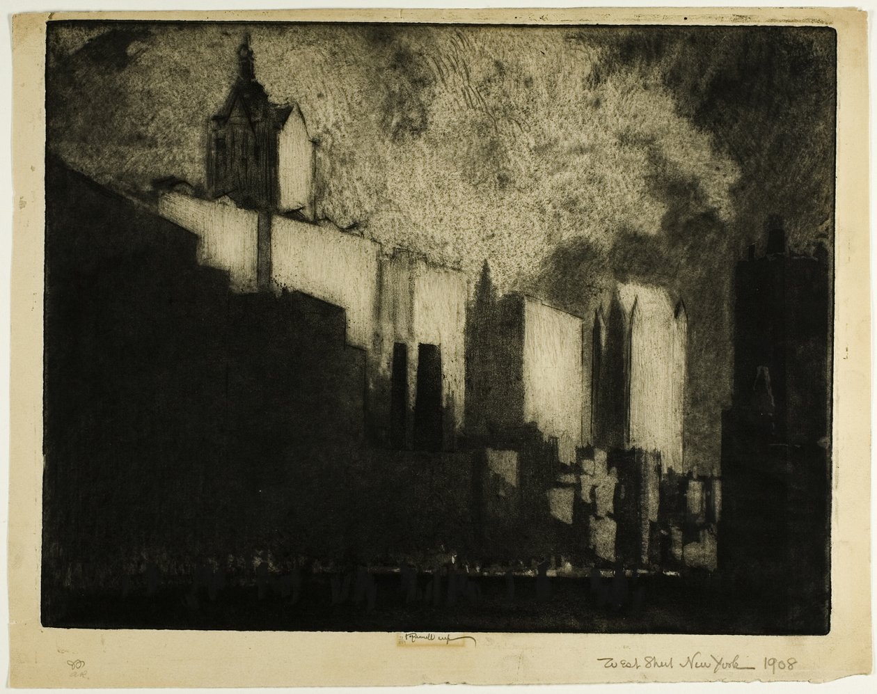 A West Street sziklái alkotó: Joseph Pennell