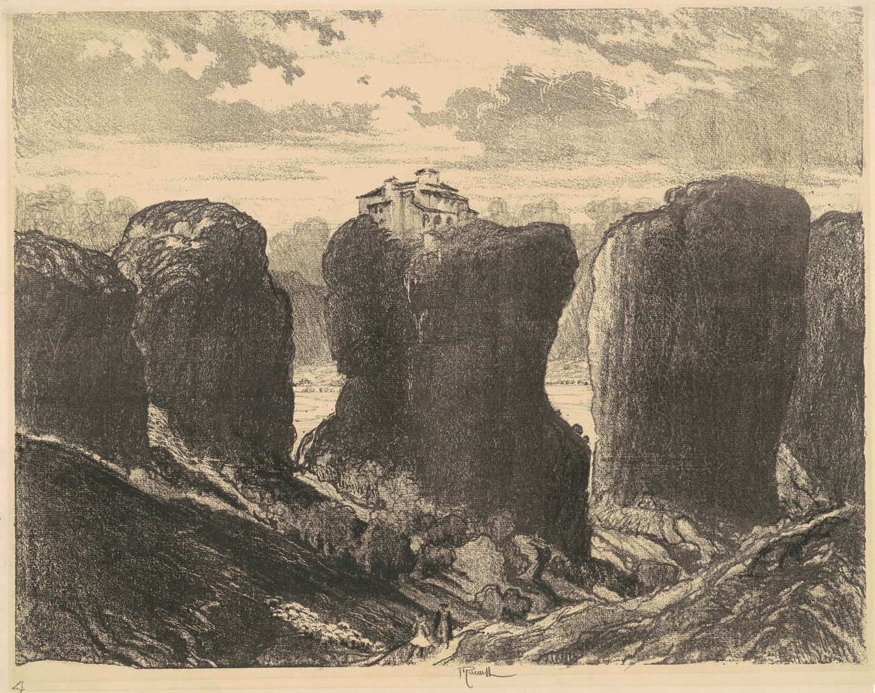 A Szentháromság sziklái alkotó: Joseph Pennell