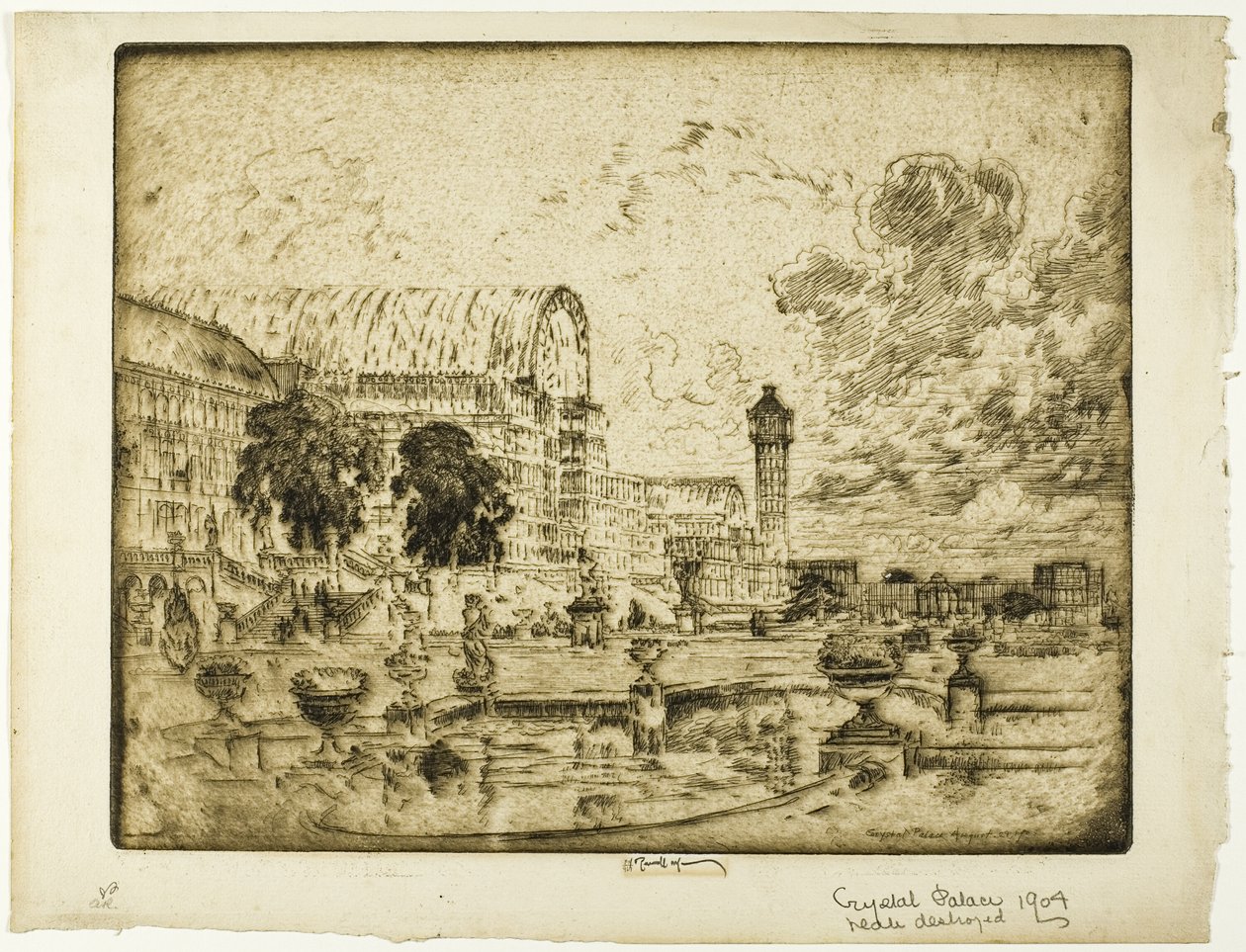 A Kristálypalota alkotó: Joseph Pennell