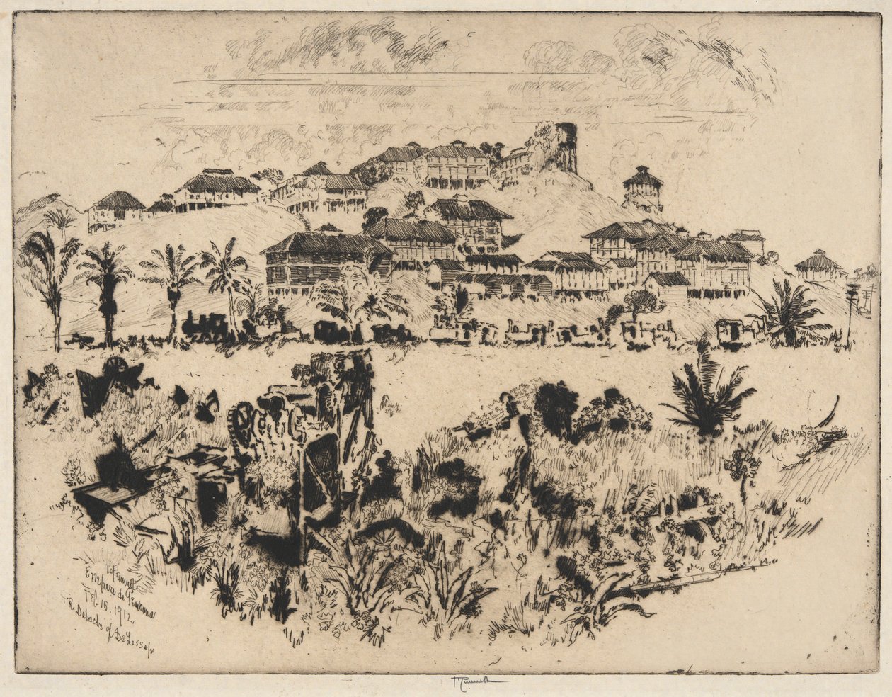De Lesseps összeomlása alkotó: Joseph Pennell