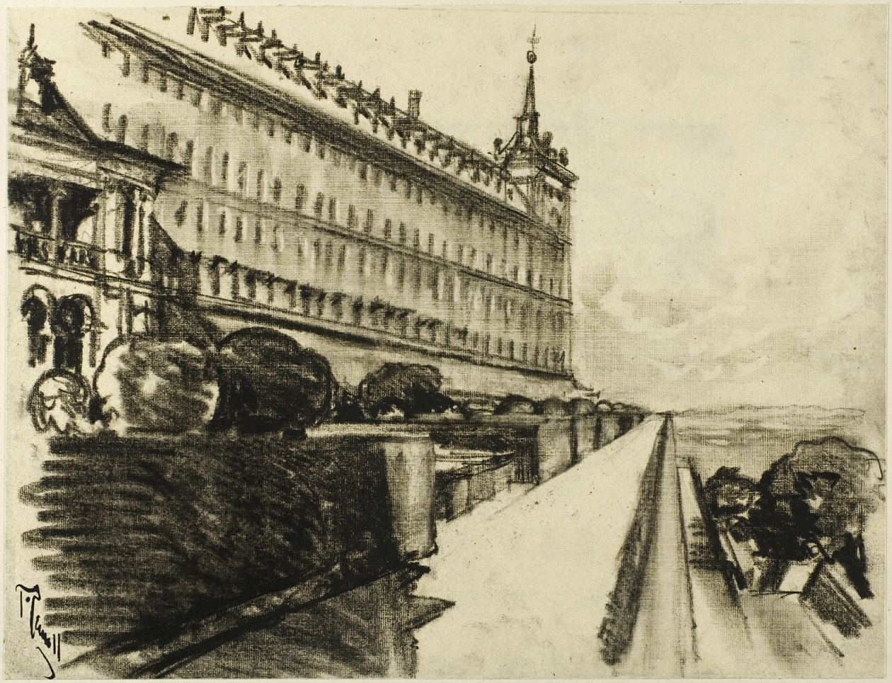 A végtelen Escorial alkotó: Joseph Pennell