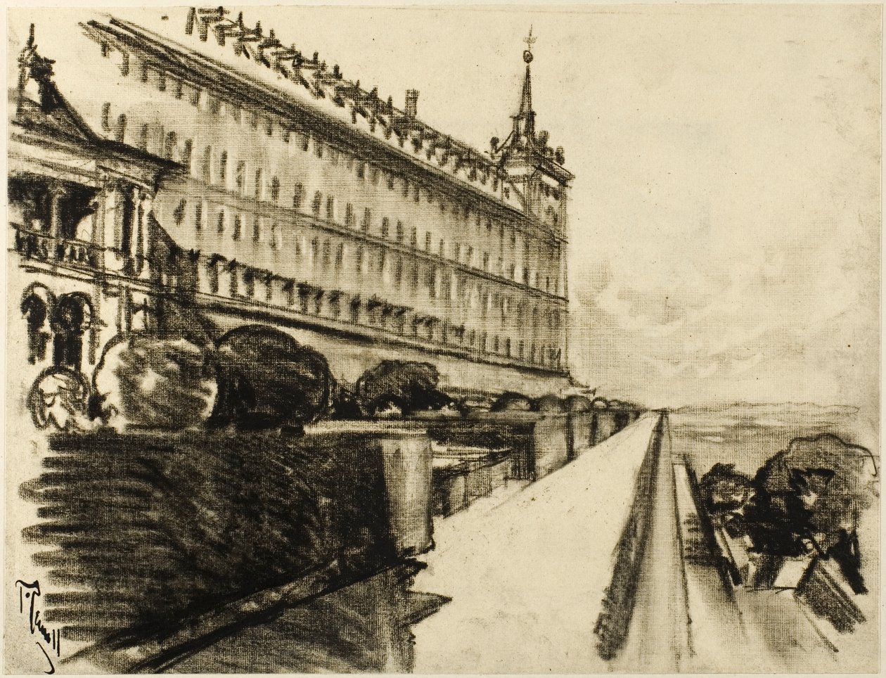 A végtelen Escorial alkotó: Joseph Pennell