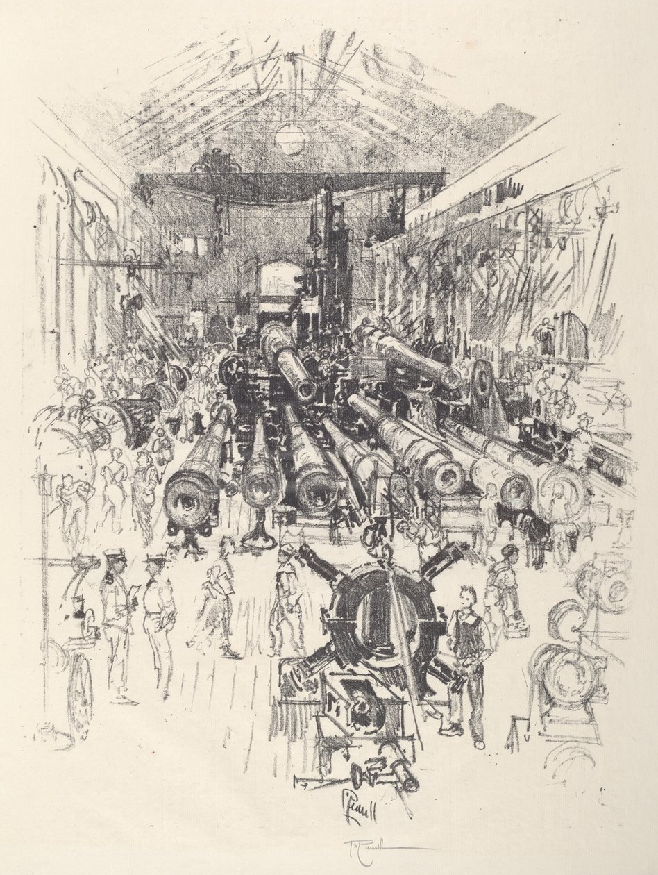 A fegyvergyár alkotó: Joseph Pennell