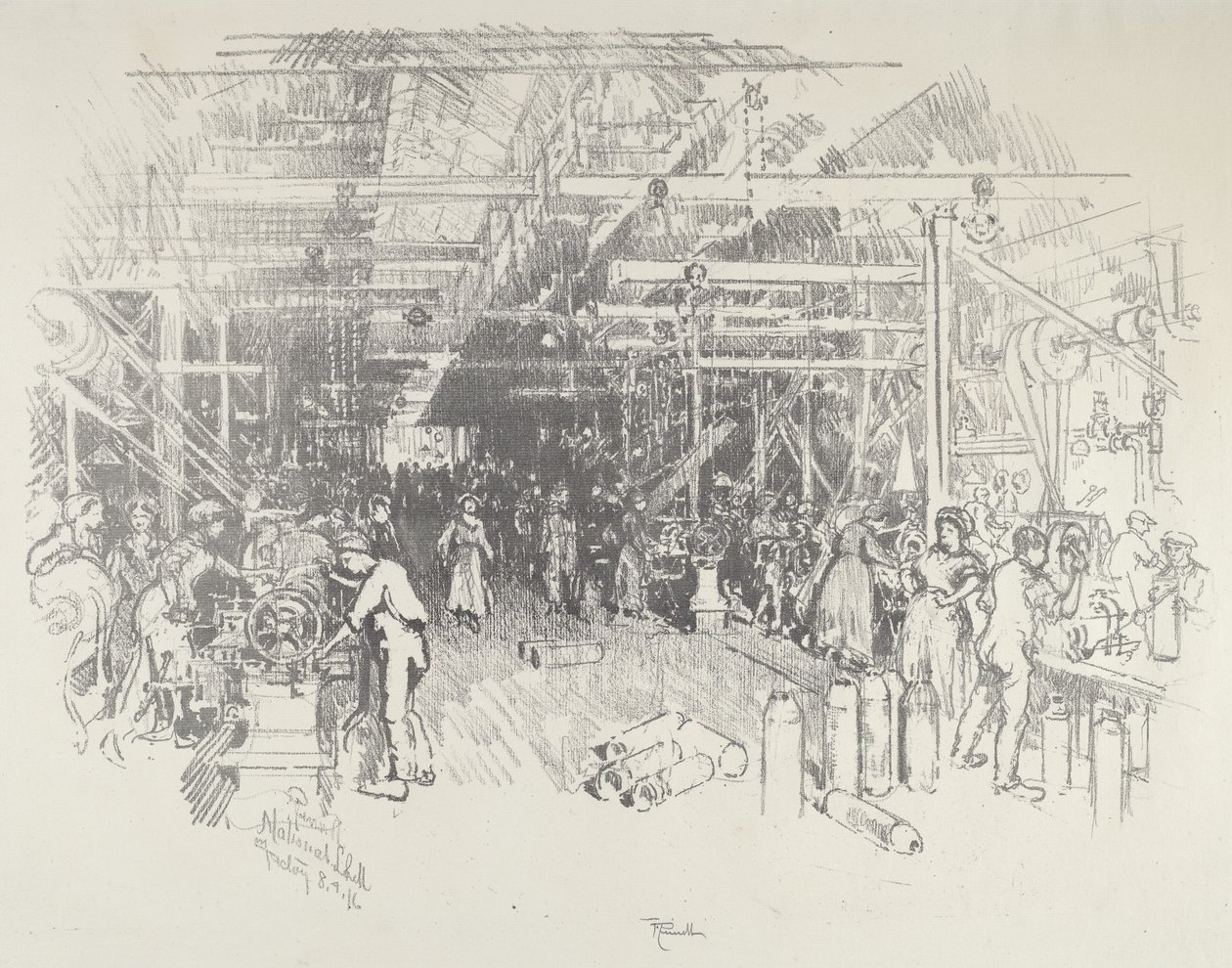 A Shell Factory alkotó: Joseph Pennell