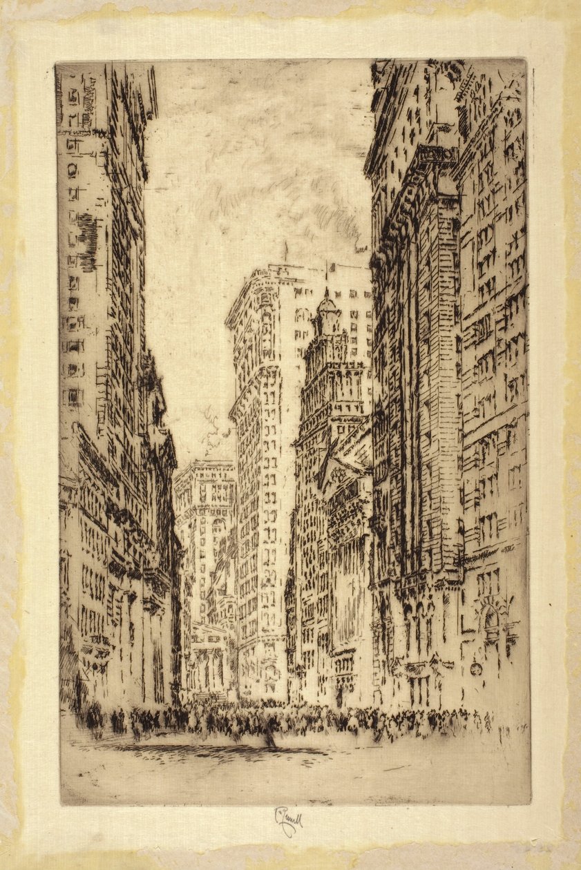 A New York-i Értéktőzsde alkotó: Joseph Pennell