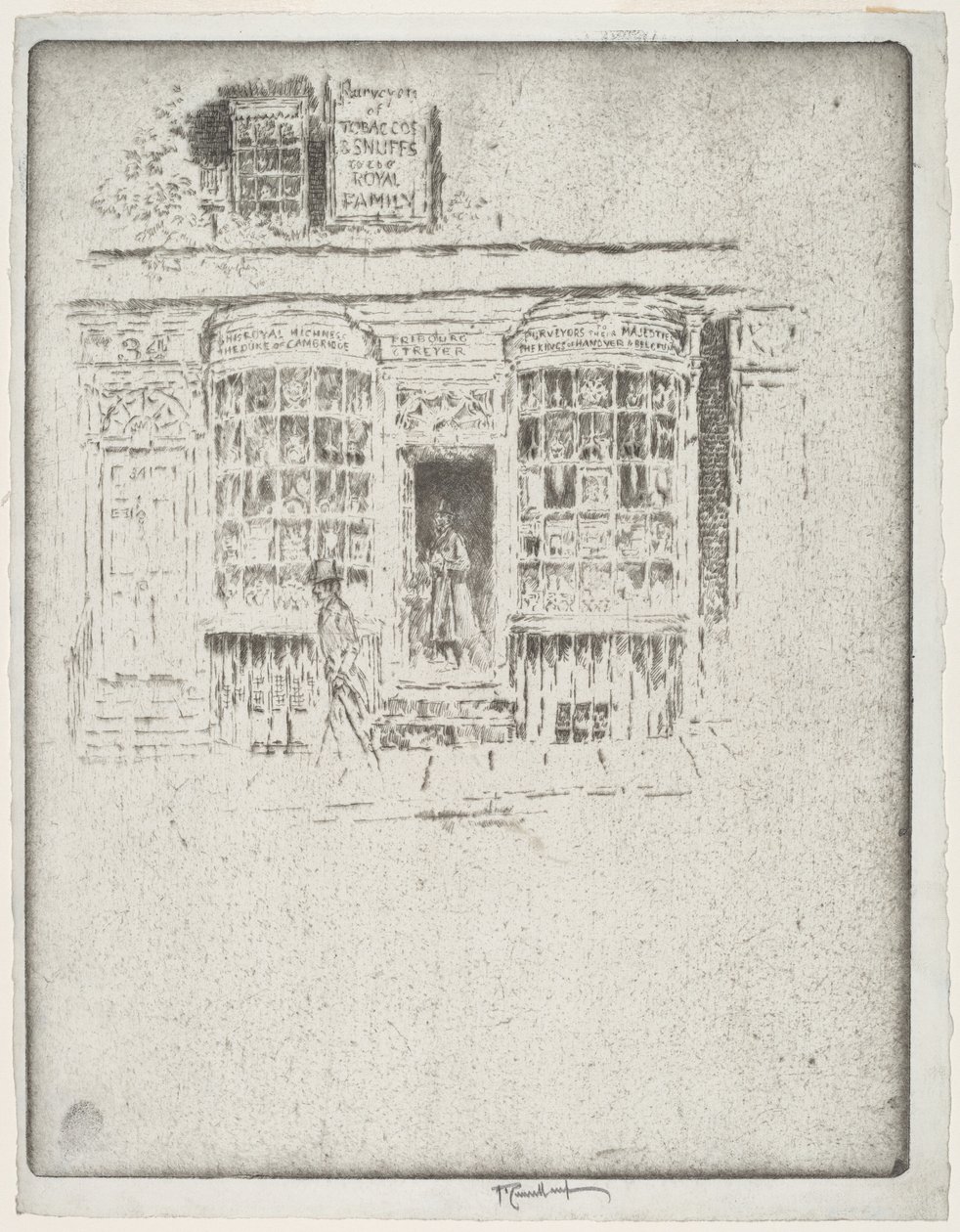 A Dohánybolt alkotó: Joseph Pennell