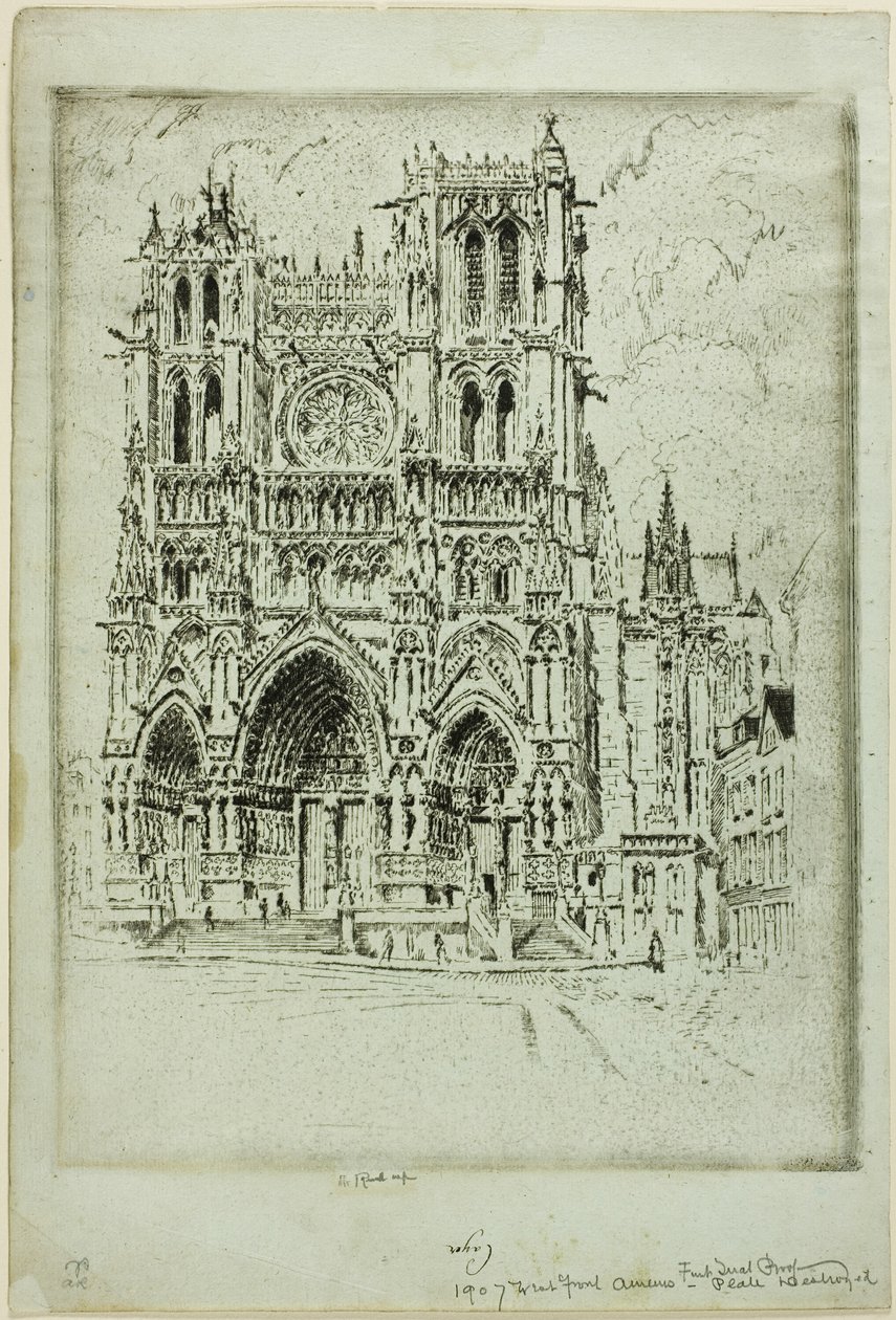 A nyugati front, Amiens alkotó: Joseph Pennell