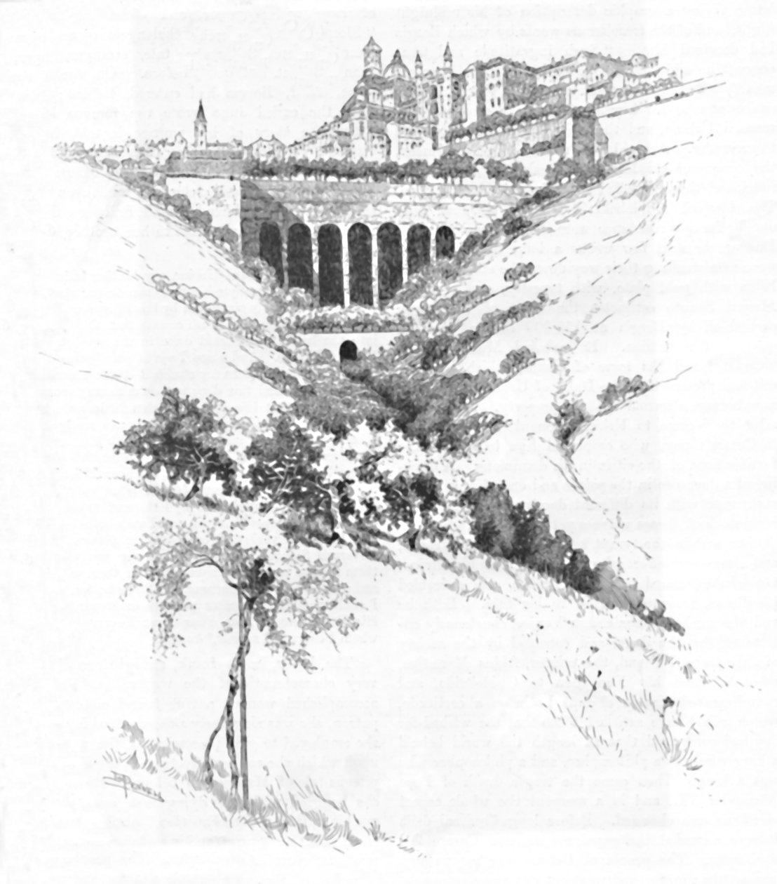 Urbino, 1886 alkotó: Joseph Pennell