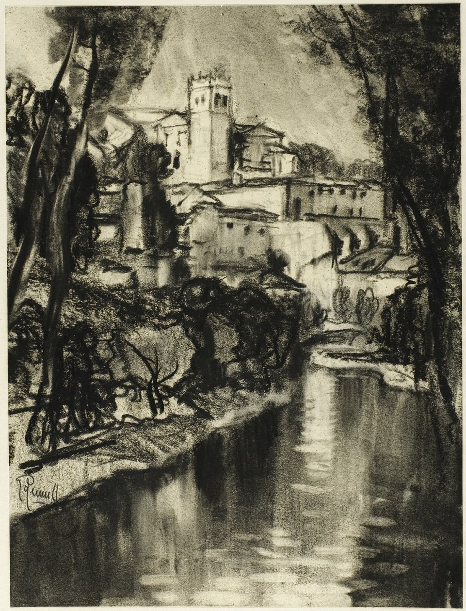 Elhaladtunk... a Parralon alkotó: Joseph Pennell