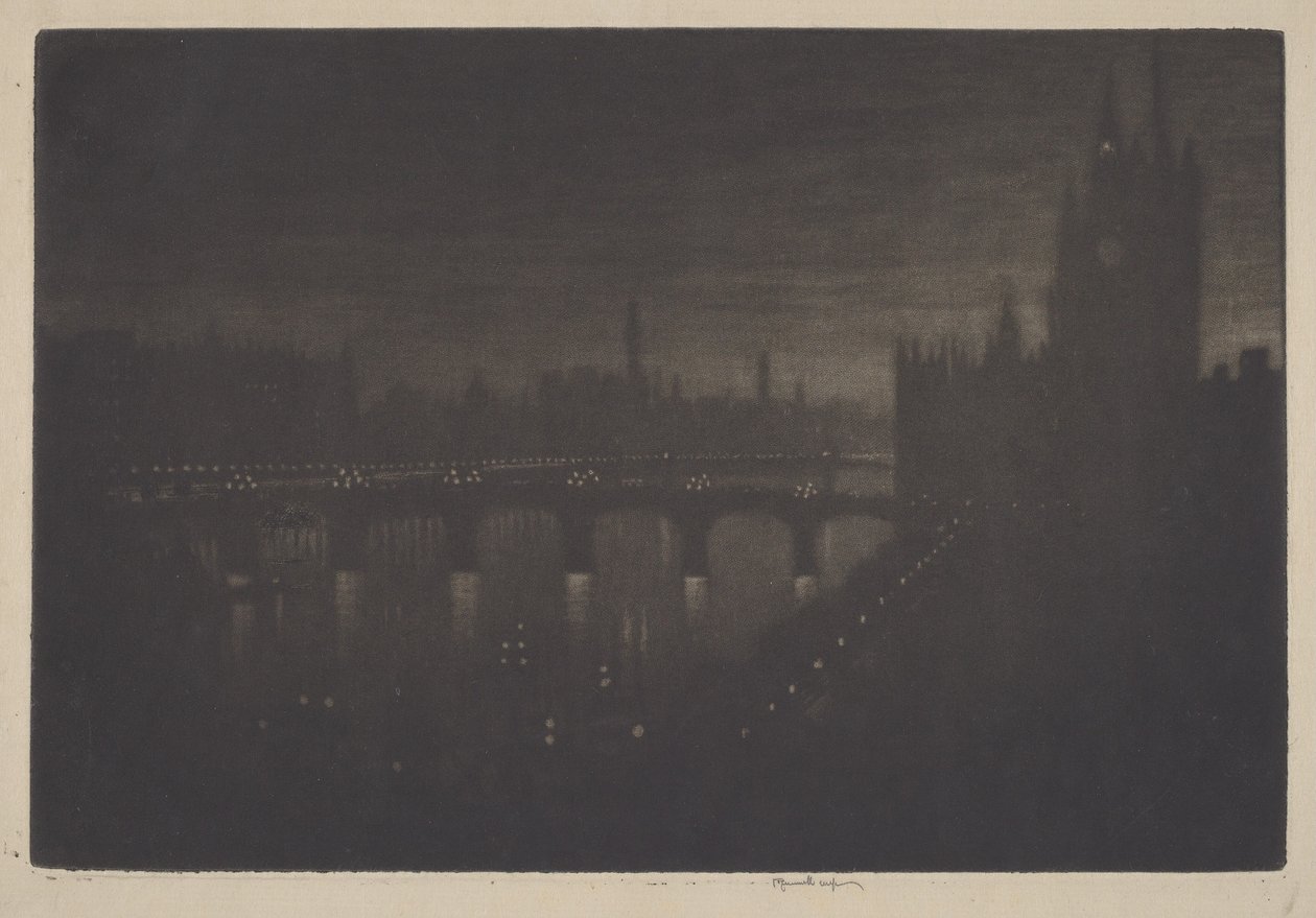 Westminster, este alkotó: Joseph Pennell