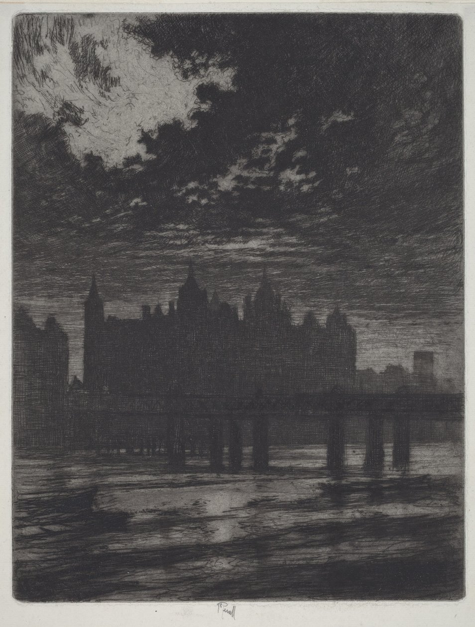 Whitehall Court alkotó: Joseph Pennell