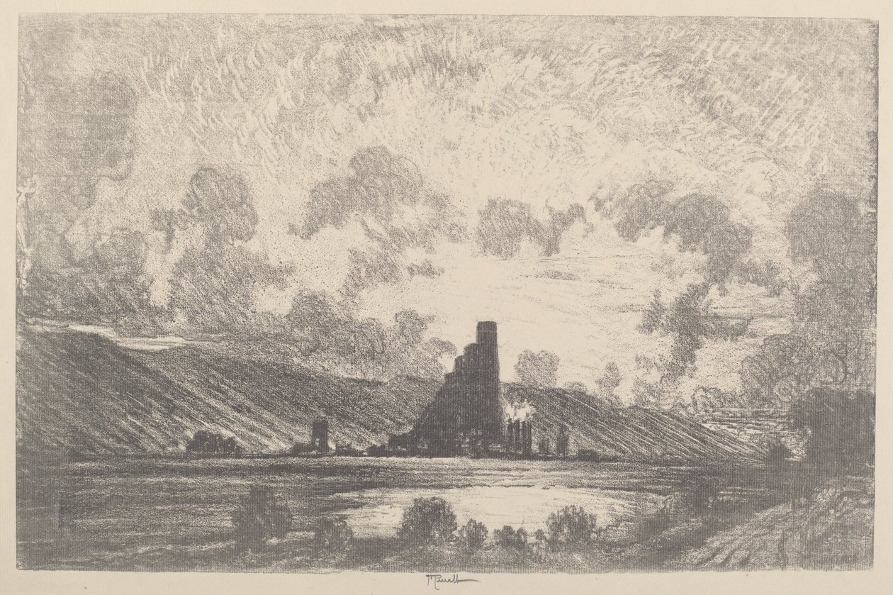 Munkavárak, Wilkes Barre alkotó: Joseph Pennell