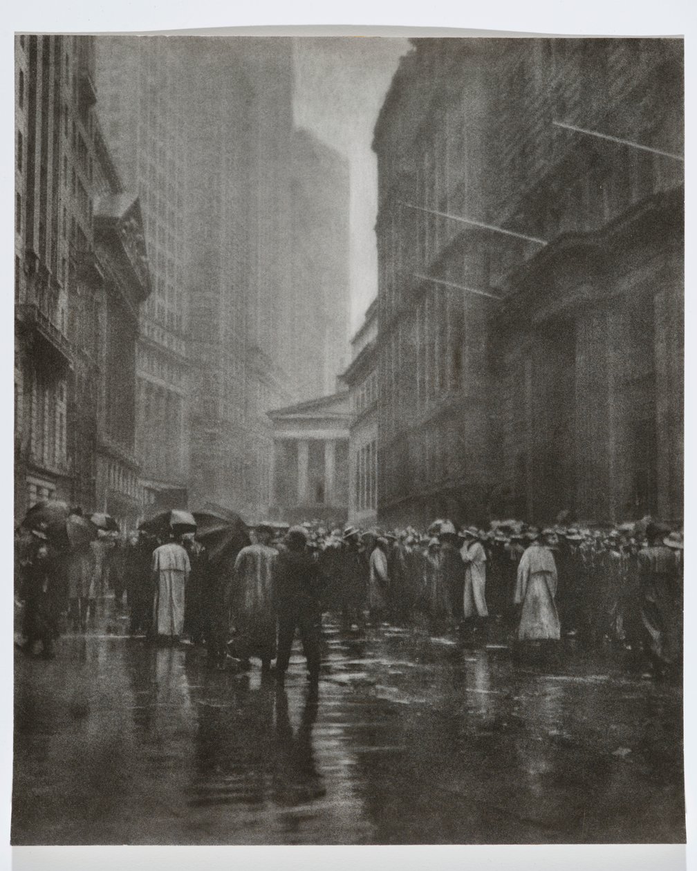 The Curb Market – New York, 1921 (bromoil print) alkotó: Joseph Petrocelli