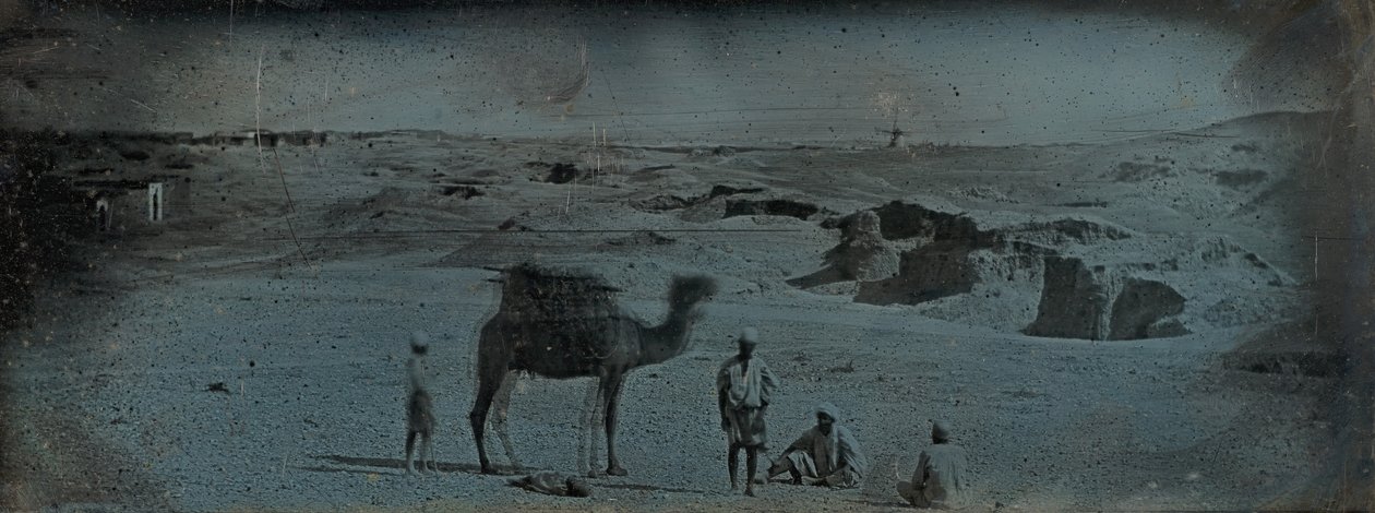Sivatag Alexandria közelében, 1842. alkotó: Joseph Philibert Girault De Prangey