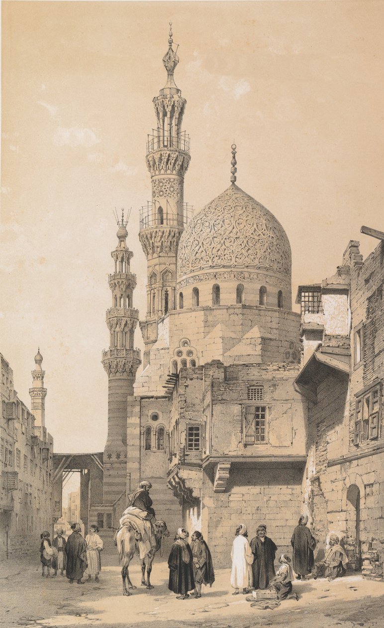 Mecset, Kairó, 1843. alkotó: Joseph Philibert Girault De Prangey