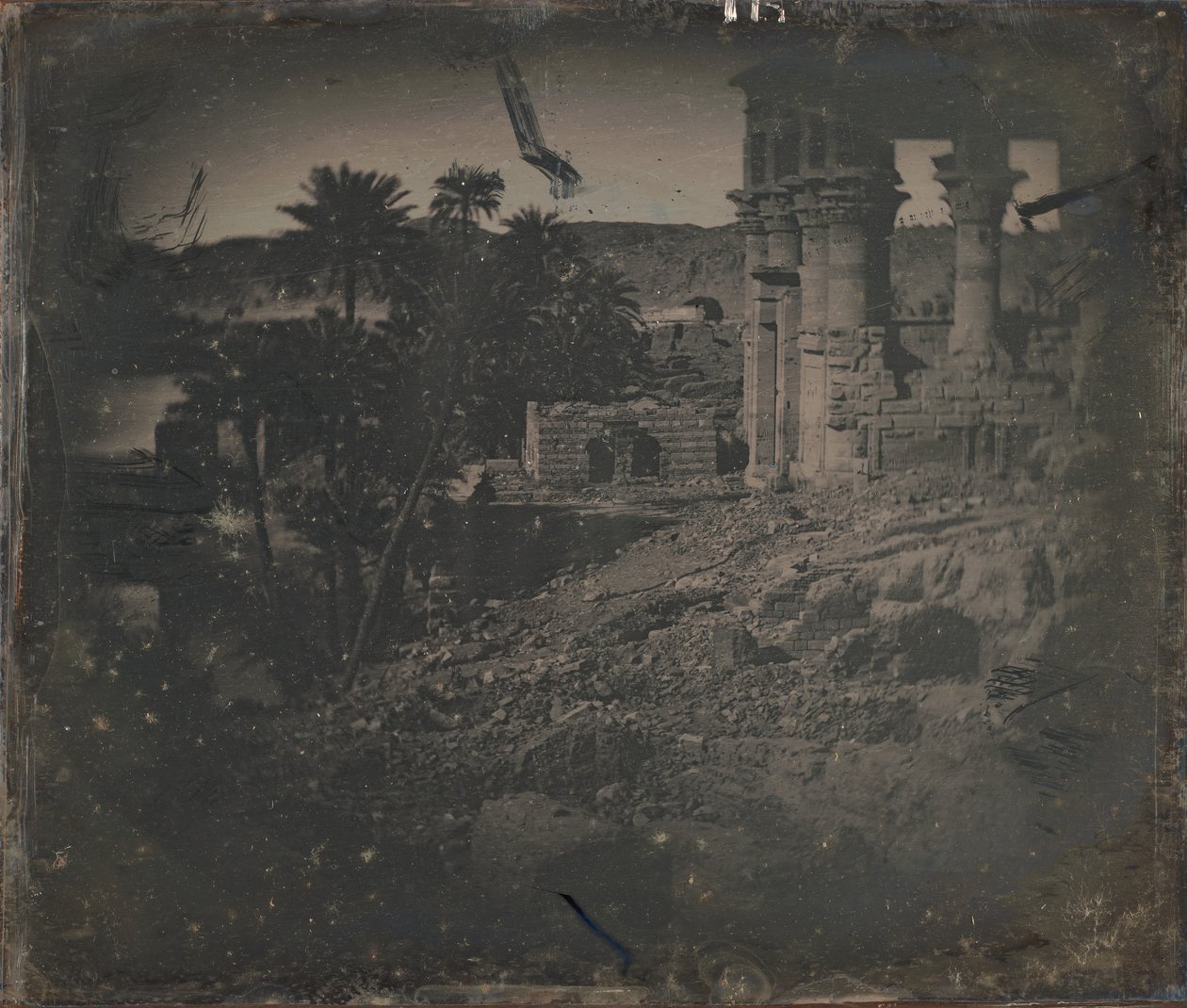 Philae, 1844 alkotó: Joseph Philibert Girault De Prangey