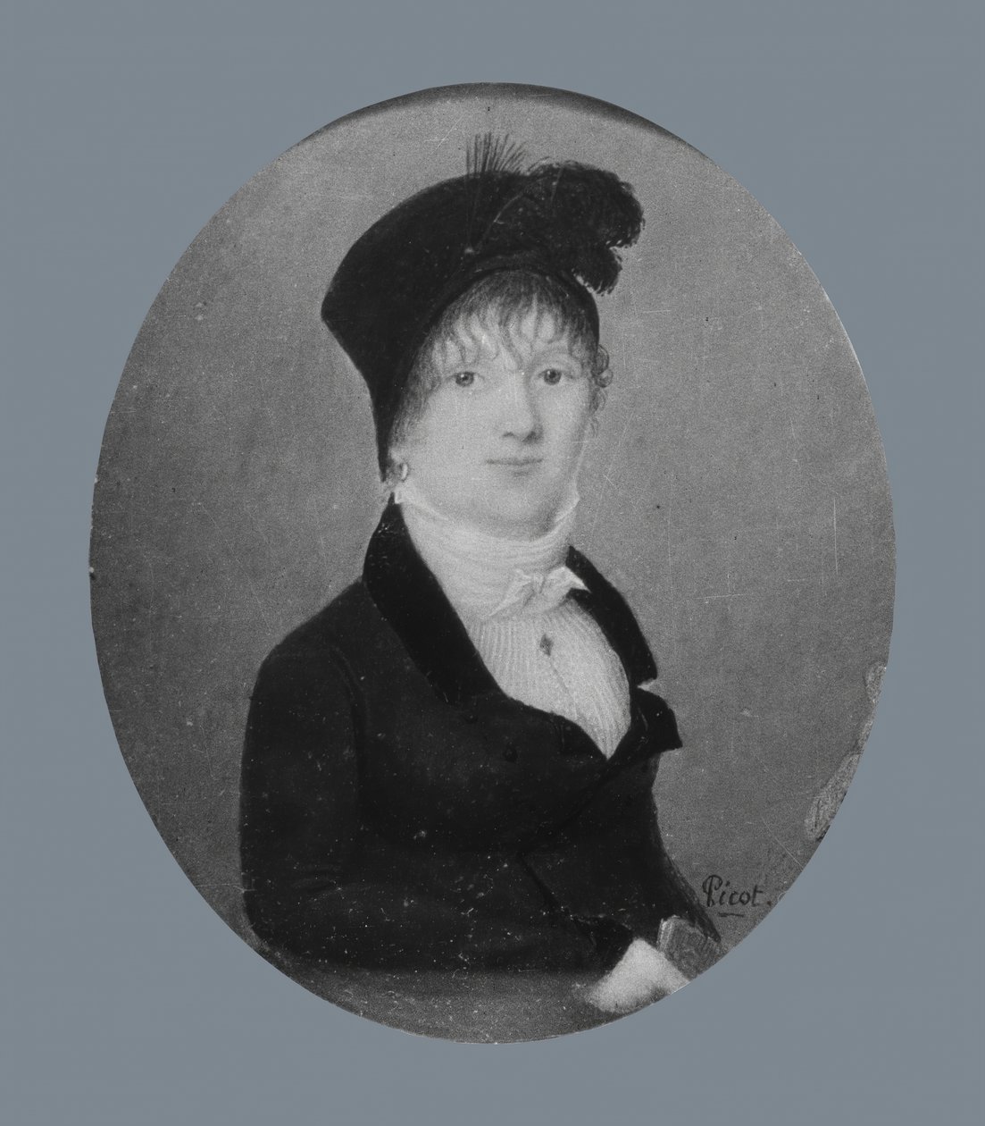 Hölgy portréja, kb. 1808. alkotó: Joseph Pierre Picot de Limoelan de