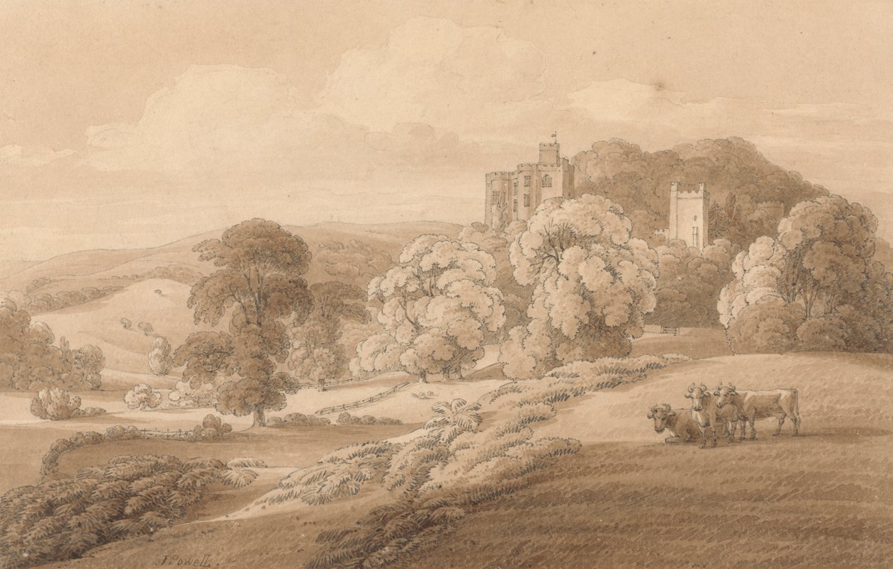 Dunster kastély, Somerset alkotó: Joseph Powell