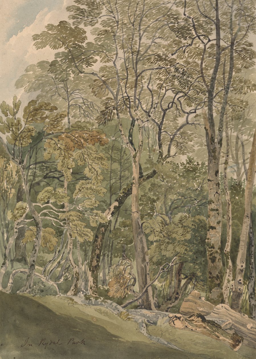 A Rydal Parkban alkotó: Joseph Powell