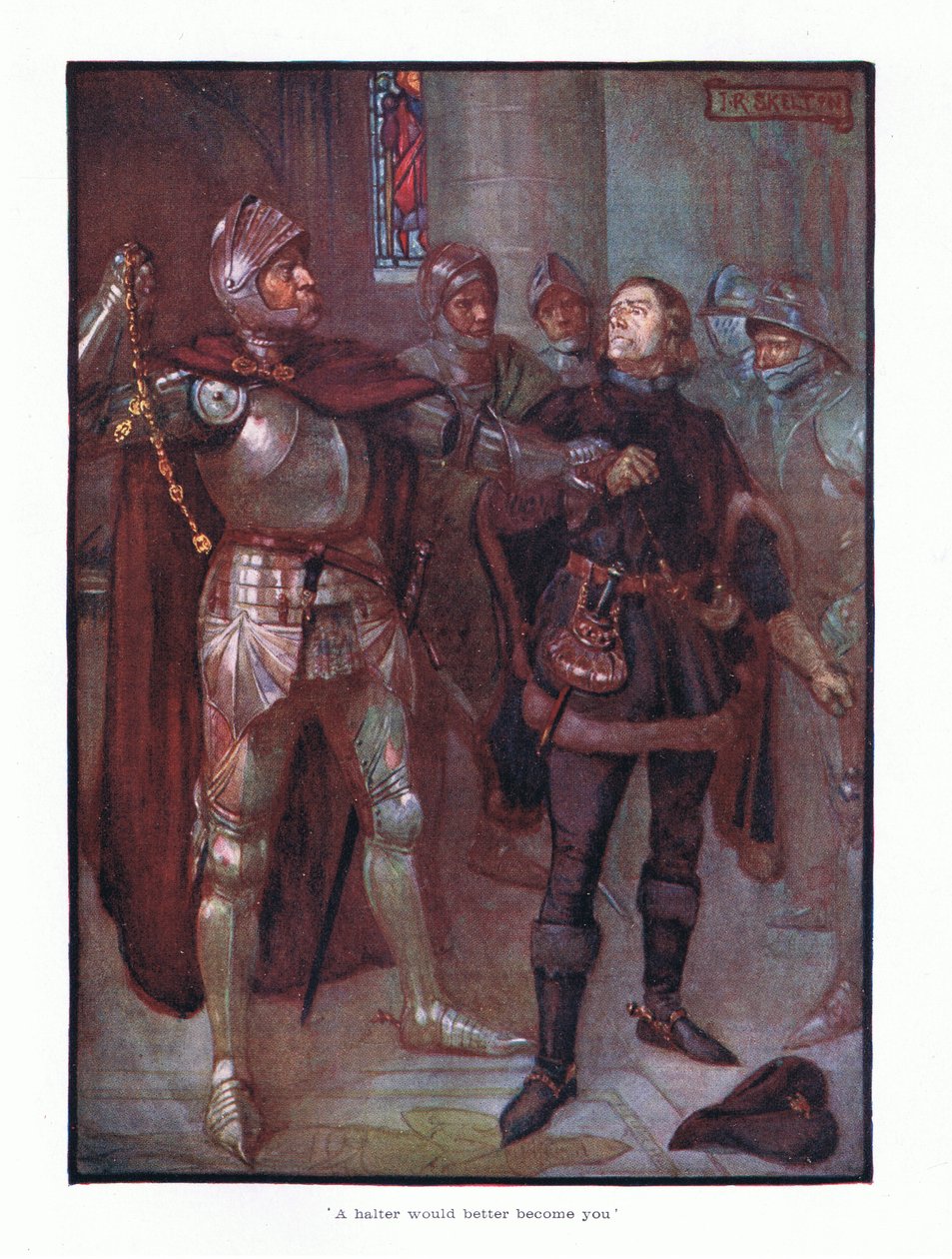Jobb lenne, ha te lennél egy kötőfék, 1910 alkotó: Joseph Ratcliffe Skelton