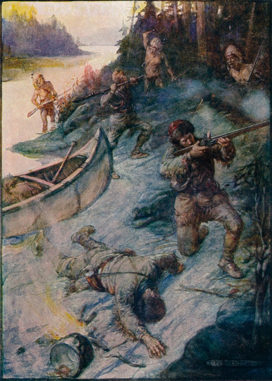 No Man Was Safe, No Life Was Safe, 1908, c1920 alkotó: Joseph Ratcliffe Skelton